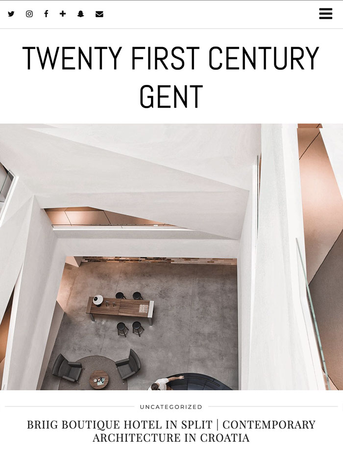 TWENTY FIRST CENTURY GENT - 10.08.2019